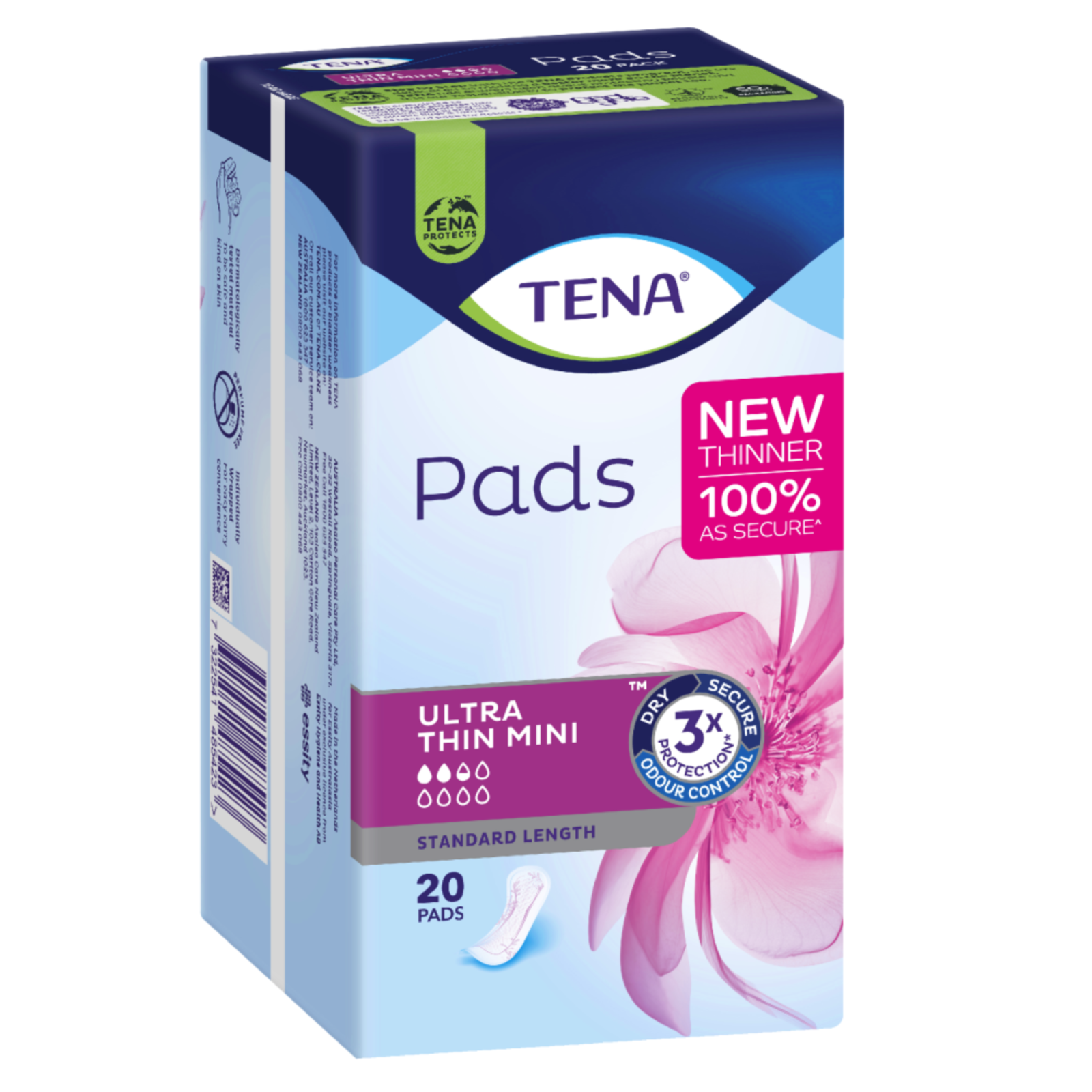 TENA Pads Ultra Thin Mini Standard Length 20 Pads - $71.26