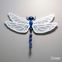 Dragonfly papercraft template - $10.00