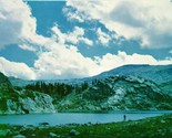Wind River Country Wyoming WY Seneca Lake Wind River UNP Chrome Postcard... - $3.91