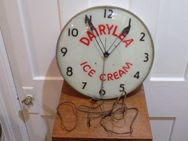 Vintage Dairylea Ice Cream Pam Clock - €411,45 EUR