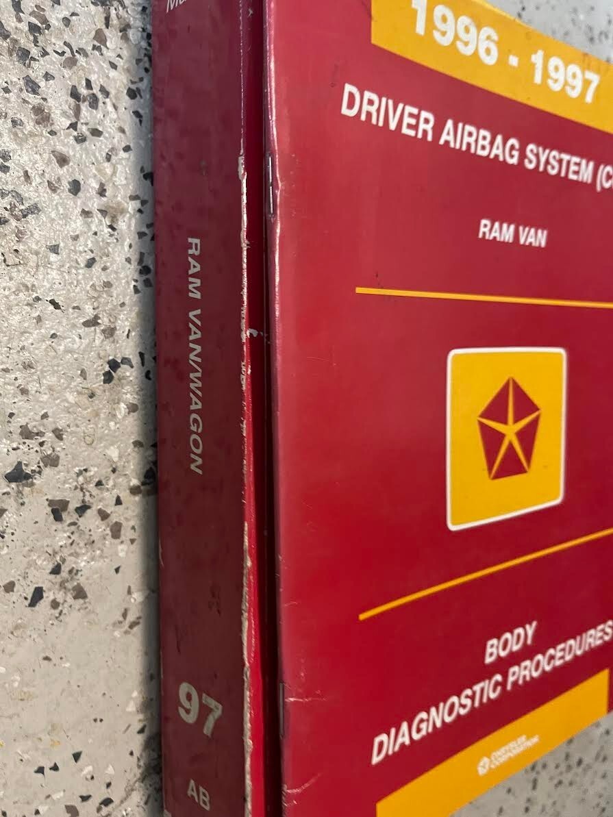 Manuale Di Servizio E Riparazione Set Per 1997 DODGE RAM VAN WAGON Item image 5