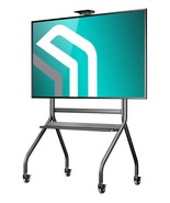 ONKRON Portable TV Stand with Wheels - Mobile TV Cart for 60-120&quot; TVs up... - $311.11 CAD