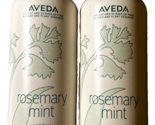 Lot of 2 Aveda Rosemary Mint Weightless Conditioner 12.2oz Ea. W/ Hand Pump - £31.05 GBP