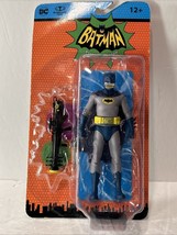 DC Batman w/Oxygen Mask Classic TV Series McFarlane Retro 1966 Action Figure - $11.64