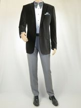 Mens Us Polo Assn. Velvet Blazer Dressy Casual dance performer singer 3018 Gray image 4
