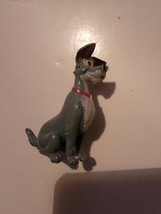 Vintage Disney Mini Miniature Cake Topper Lady And The Tramp  - $14.67