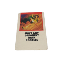 Fireball Island 1986 Milton Bradley Original Replacement "Move Opponent 3" Card - $6.92