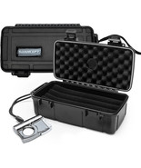 Nuancept Travel Cigar Humidor Medium Black, holds 10 cigars - new in box - $28.86 CAD
