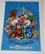 Disney World Lenticular 3D Postcard Music Magic Memories STAMPED 2016 Ne... - $19.99
