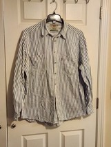 Levi&#39;s Vintage Long Sleeve Button Down Stripped Men Size XL Shirt - £15.49 GBP