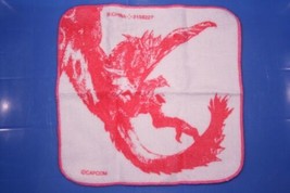 Bandai Monster Hunter Capsule Goods P3 Face Towel Wash Cloth Pink Rathian - £27.96 GBP