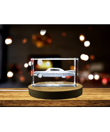 LED Base included | Timeless Luxury: Cadillac (1959) - 3D Engraved Cryst... - £31.87 GBP+