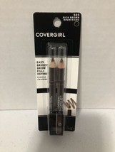 Covergirl Easy Breezy Brow Pencil with Sharpener, #505 Rich Brown - £2.79 GBP