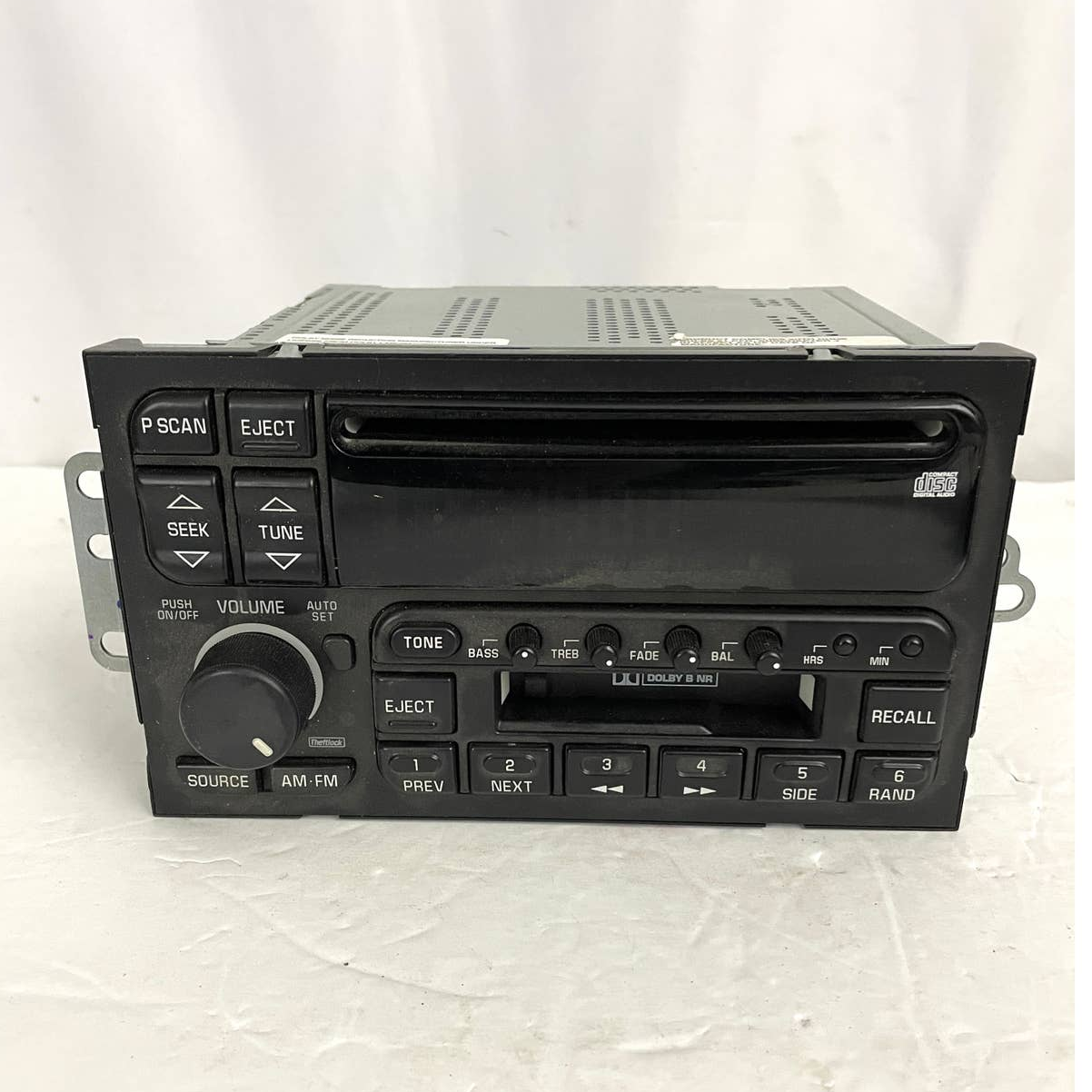 Primary image for Delco Cassette CD Player AM FM Radio Head Unit Part # 09375624 For 1996-2005 