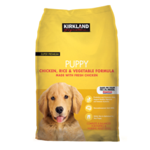 Kirkland Signature Puppy Formula Chicken, Rice and Vegetable Dog Food 20... - $43.55