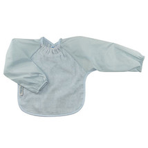 Silly Billyz Silly Billyz Long Sleeve Towel Bib (Small) - Dusty Blue - £16.46 GBP