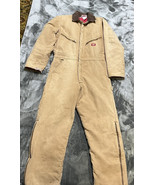 Carhartt Coveralls Mens 38/40 Regular Tan Insulated Workwear Utility Har... - $1,241.81 MXN