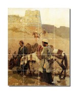 Edwin Weeks City Painting Ceramic Tile Mural BTZ09629 - $273.54 CAD+