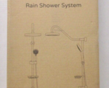Showerspas Kauai III 3-Spray Handshower and Showerhead Combo Kit in Chro... - £75.05 GBP
