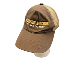 Hat Cap Steves &amp; Sons We Can Do That Brown Mesh Platinum Series Outdoor ... - $15.76