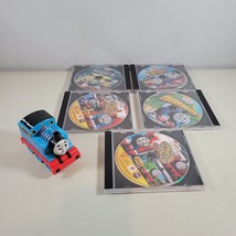 Thomas The Tank Lot DVDs and Toy Engine 4-inch Pull Along/Push Along - £14.09 GBP