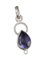 Iolite Gemstone 925 Silver Pendant Handmade Jewelry Pendant Gift For Women - £5.59 GBP