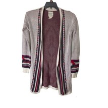 Billabong Designers Closet Cardigan Open Southwest Aztec Sweater Bohemia... - £18.34 GBP