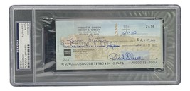 Bob Gibson St. Louis Cardinals Signed Slabbed  Bank Check #2476 PSA/DNA - £100.77 GBP