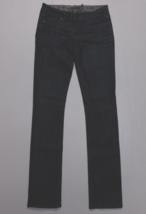 Paige Womens Skyline Skinny Stretch Jeans Size 25  Dark Blue Denim Made in USA - £27.37 GBP