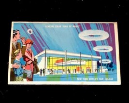 Worlds Fair 1964 Hall of Magic Souvenir Postcard Book Vtg New York General Cigar - £14.66 GBP