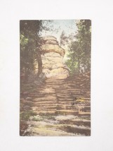 Utica IL 1939 Devils Nose Starved Rock State Park Vintage Postcard Posted - $9.74