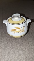 (MP) Vintage Century Service® Autumn Gold Wheat Dishes: Sugar Bowl with Lid - £17.40 GBP