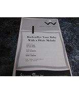 Rock a Bye Your Baby wih a Dixie Melody by Harry Simeone SSA - €2,56 EUR
