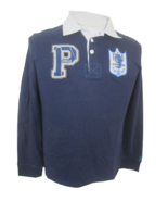 Pelle Pelle  Boys Polo shirt long sleeve rugby sz 14-16 cotton collared ... - £13.94 GBP