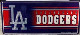 Los Angeles Dodgers Magnet 3&quot; x 8&quot; Hologram Brax Ltd MLB Official Merch - $11.64