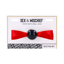 Sportsheets Sex &amp; Mischief Amor Satin Ball Gag - £17.24 GBP