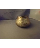 2 1/4&quot; Hammered Decorative Brass Bowl Vase  - $20.58 CAD