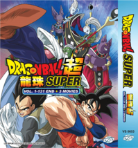 Dragon Ball Super Complete Series 1-131 End +3 Movies English Dub Ship From Usa - £49.08 GBP