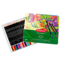 Derwent Academy Coloured Pencil - 24pcs - £46.70 GBP