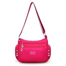 Women Casual Bolsos Messenger Bag Waterproof Nylon Shoulder Bag Large Capacity M - £22.47 GBP