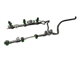 Fuel Injectors Set With Rail From 2013 Nissan Pathfinder  3.5 EKCCN - £58.95 GBP