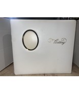 White Gold Art Leather Future Wedding Album Approx 14x12x5 23 Pages 46 Mats - $64.35