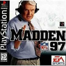 Madden NFL 97 PS1 [video game] - £10.97 GBP