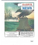 Barr&#39;s Postcard News-May 22, 2006-Memorial Day Remembrance-40 pages - $14.50