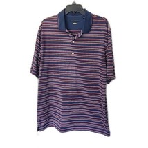 Greg Norman Play Dry Polo Shirt ~ Sz L ~ Navy, Yellow, Red, Orange ~Short Sleeve - £24.77 GBP