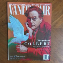 VANITY FAIR Magazine Stephen COLBERT Cover Holiday 2020/21 NEW - $3.16