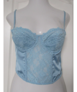 BDG Urban Outfitters Corset Crop Top  Size Large Style 5413 Light Blue (... - $40.66 CAD