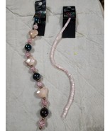 Color Gallery Beads for Jewelry Making  2 Sets Pink &amp; Blue New with Tags - $16.50