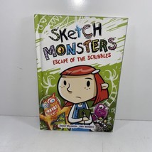 Sketch Monsters Escape of the Scribbles SIGNED Joshua Williamson 2011 HARDCOVER - £20.07 GBP