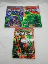 Lot Of (3) Goosebumps Horrorland Books 1,3, And 19 Revenge Of The Living Dummy - £28.01 GBP